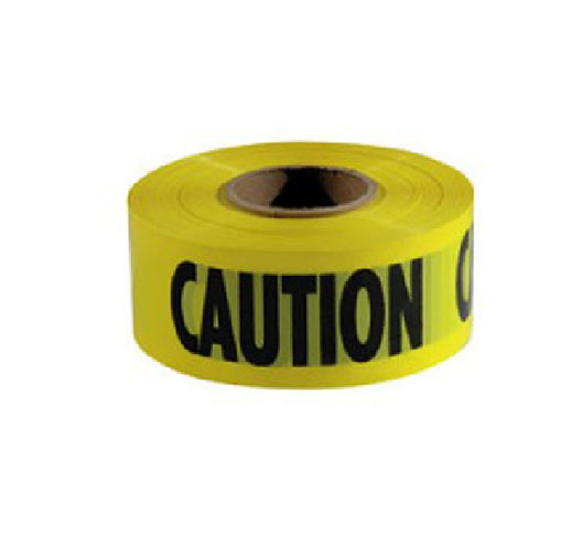 3"*1000Ft Caution Tape 1.5Mil