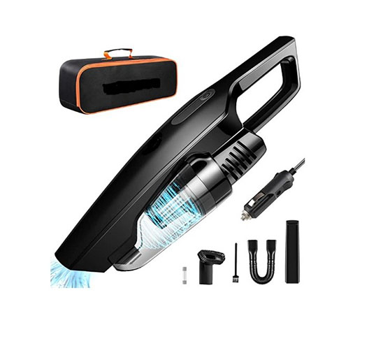 Wet And Dry Car Vacuum Cleaner Set 120W
