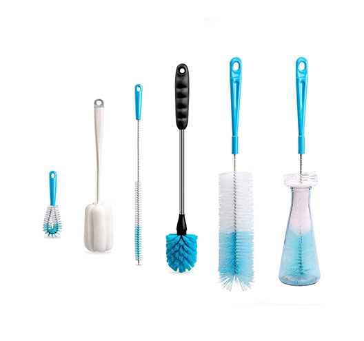 5PC Bottle Brush Cleaning Set