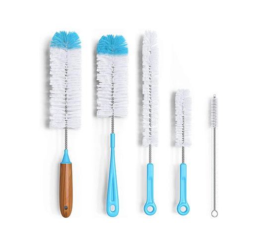 5PC Bottle Brush Cleaning Set