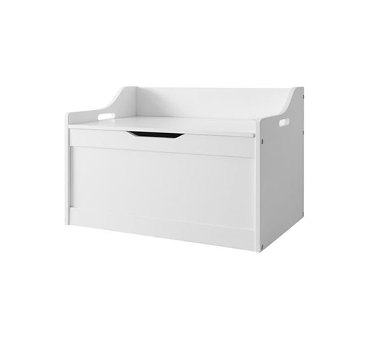 Toy Box In White