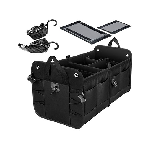 Auto Trunk Storage Organizer Bin with Pockets