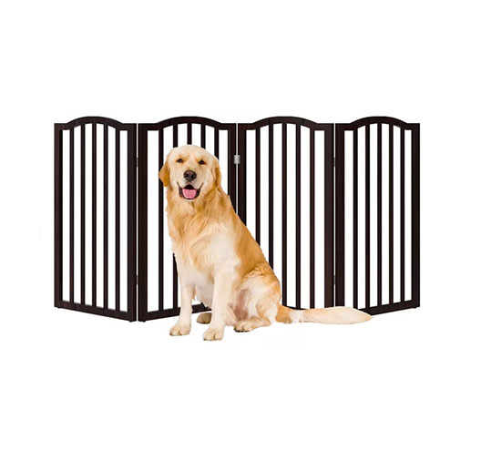 4 Panel, Tall, Scalloped Top Pet Gate