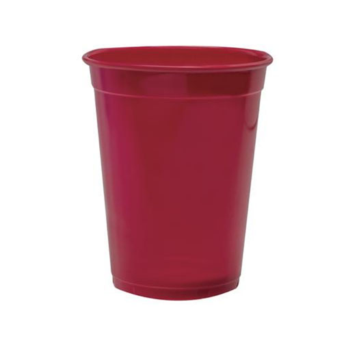 100PC 18oz Plastic Red Cups