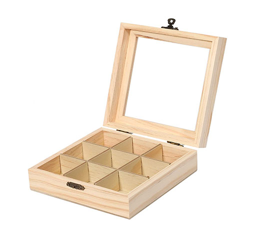 Wooden Tea Box