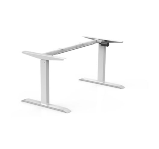 Single Motor Two-stage Steel Lifting Desk W/Basic Controller