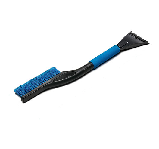 24"Snow Brush With Ice Scraper-Non-detachable