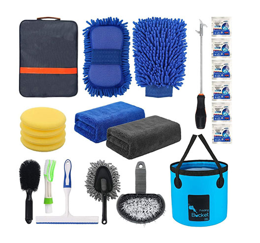 22pcs Car Cleaning Tools Kit