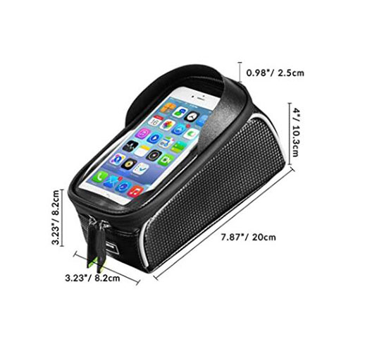 Waterproof for Mobile Phones Bicycle Frame Bag