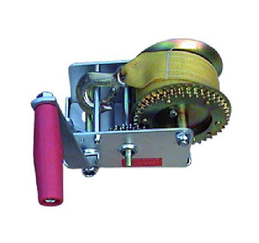 Hand  Winch  With  Strap 600LBS