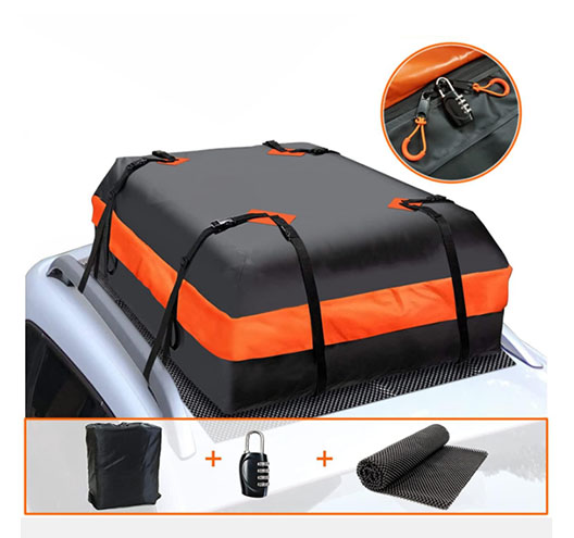 Waterproof Car Roof Bag With Lock 112*86*43CM