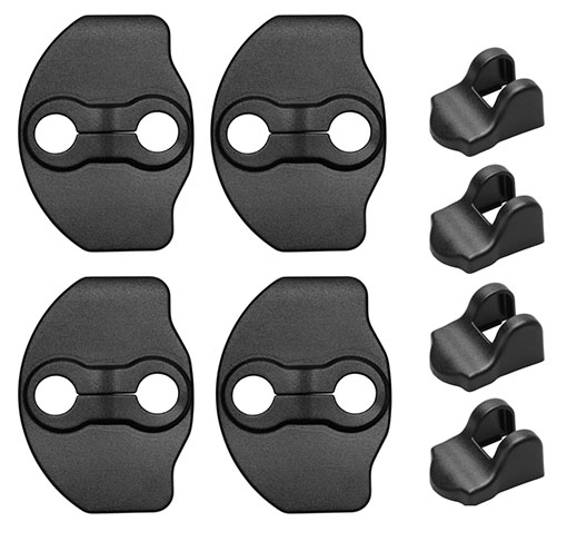 8pc Door Lock Cover Protector Set For Tesla Model 3 Model Y