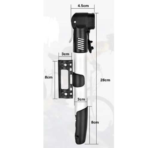 Bike Pump With Bracket