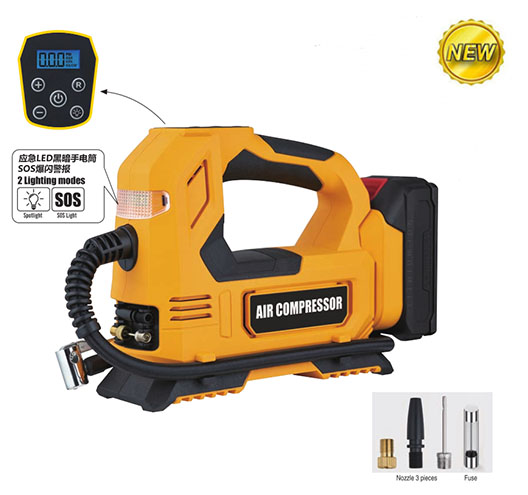 6 IN 1 Tire Inflator Portable Air Compressor