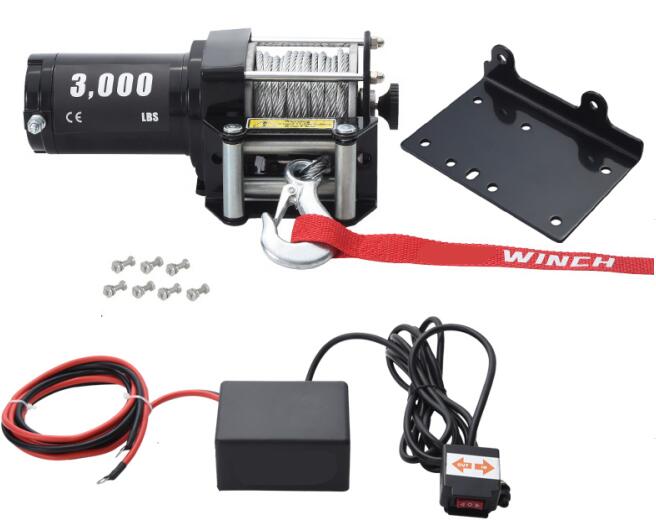 3000LB 12V ELECTRIC WINCH