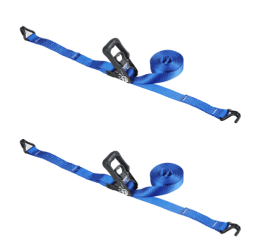 4PCS 1.25" x 15' Ratchet Tie Down Straps