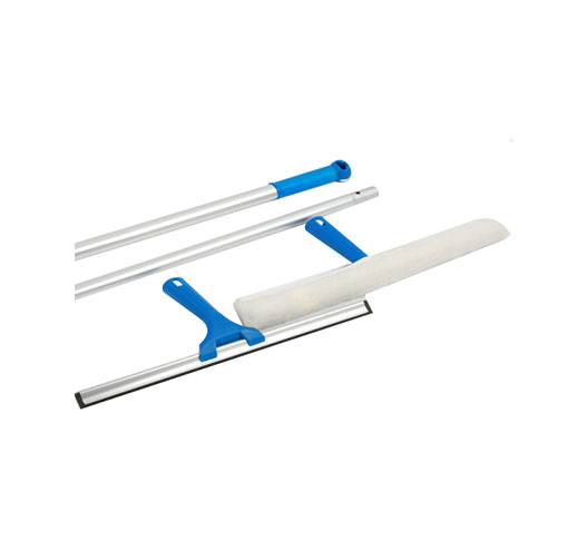 14" Squeegee & Microfiber Window Scrubber