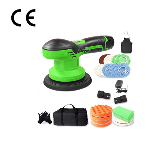 6" 12V Li-ion Cordless Oribt Polisher with constant speed