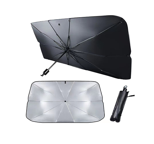 140*79cm large titanium silver cloth car sunshade