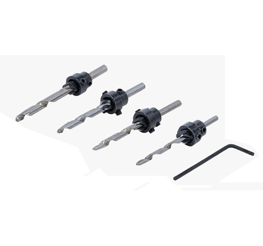 5Pcs Countersink Drill Bit Set