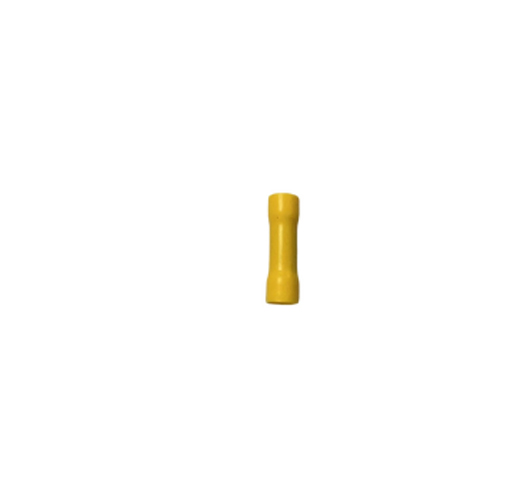 100PC Yellow Crimp Butt Connector BV5.5