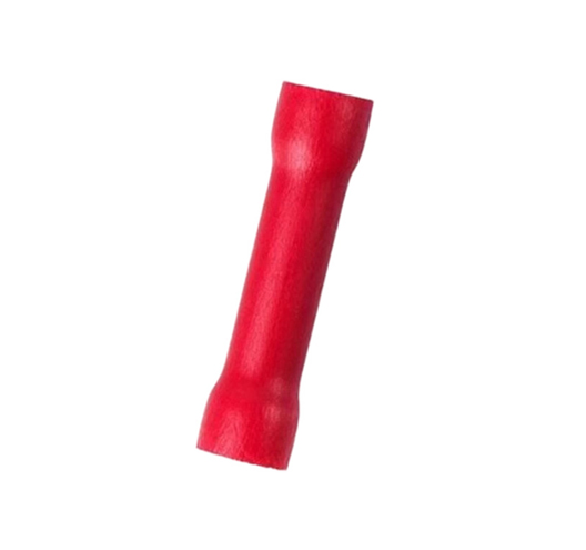 100PC Red Crimp Butt Connector BV1.25