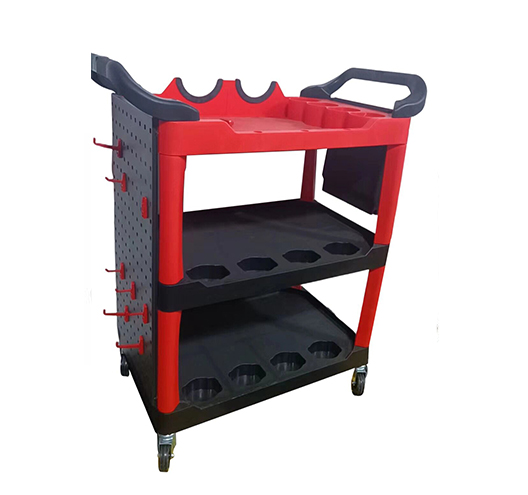 Mobile multi-purpose tool cartwith organize/67*43.5*97CM