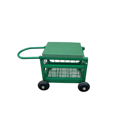 Heavy Duty Gardenning Rolling Cart With Seat