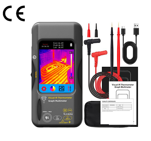 Thermal imaging intelligent multimeter