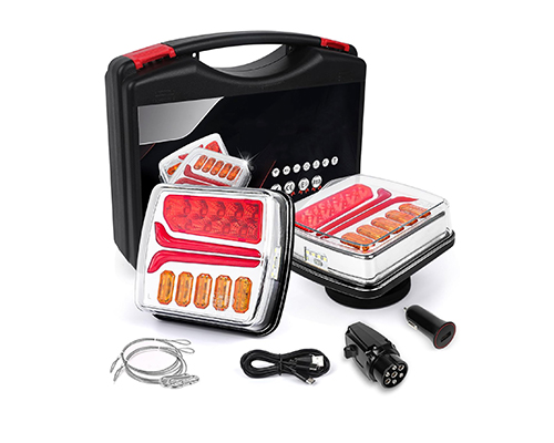 European-style Vehicle Charging Wireless Tail Light