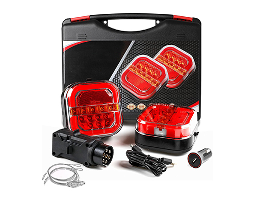 European-style Vehicle Charging Wireless Tail Light