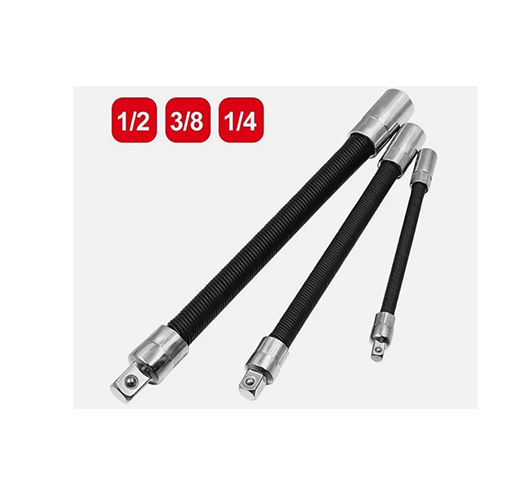 3/8", 1/4", 1/2" Drive Flexible Extension