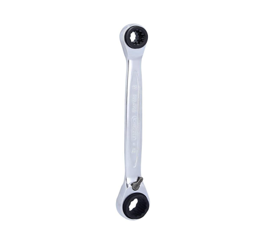 4-in-1 Double Ratchet Ring Spanner