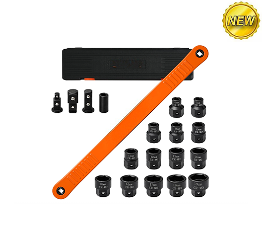 19PC 3/8" Offset Extension Wrench Set