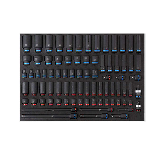 3/8" & 1/2" Drive MasterImpact Socket Set 81Pc
