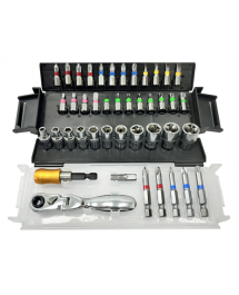 43pcs Screwdriver Bits and Sock