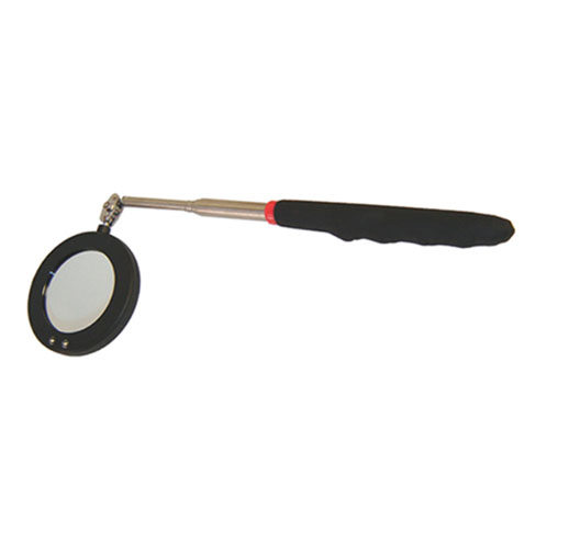 TELESCOPING INSPECTION MIRROR with 2LED